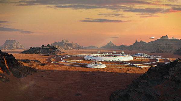 火星上殖民 首個城市計劃出爐