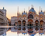 威尼斯“金色圣堂”圣马可大教堂