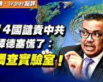 【秦鵬直播】14國譴責 譚德塞：調查實驗室洩漏