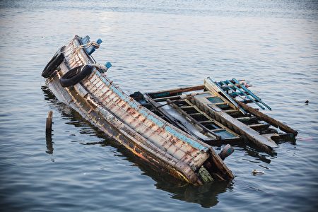 眼见沉船上有4只猫泰国海军士兵跳海相救 小猫 救援 大纪元 眼见沉船上有4只猫泰国海军士兵跳海相救 小猫 救援 大纪元
