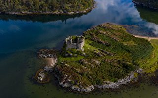 苏格兰小岛拟拍卖 附赠古堡仅8万英镑起跳