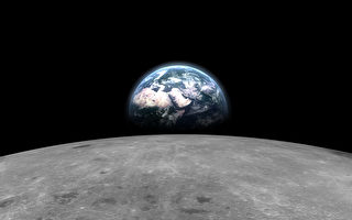 罕見畫面：在月球背面看地球緩緩升起