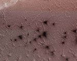 研究揭开火星神秘“蜘蛛状”地貌之谜