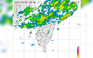 鋒面接近台灣 鄭明典：雨區很快會往南
