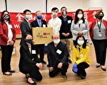 台湾商会助防疫 12度为社区捐口罩