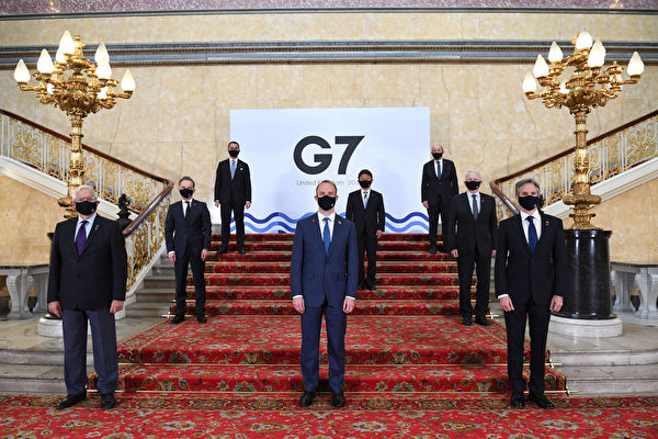 G7外长会首度强调台海和平 支持台湾国际参与