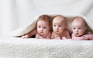 两亿分之一的奇迹 英国夫妇喜迎同卵三胞胎