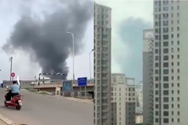 北京連續兩天出現火災 通州施工工地起火