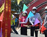 龍頸溪水岸工程動土 屏縣打造客家意象廊道