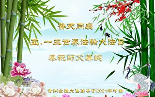 中國三十省各行業法輪功學員同慶大法日
