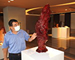 五星酒店木雕個展 漁村木雕師技藝精湛