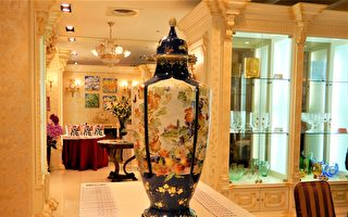 皇室工藝麥森名瓷 「古城春色」標出千萬身價