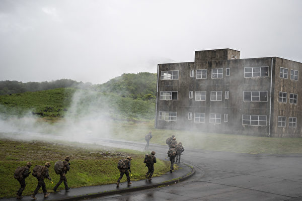 组图：美日法三国于日本雾岛举行联合军演