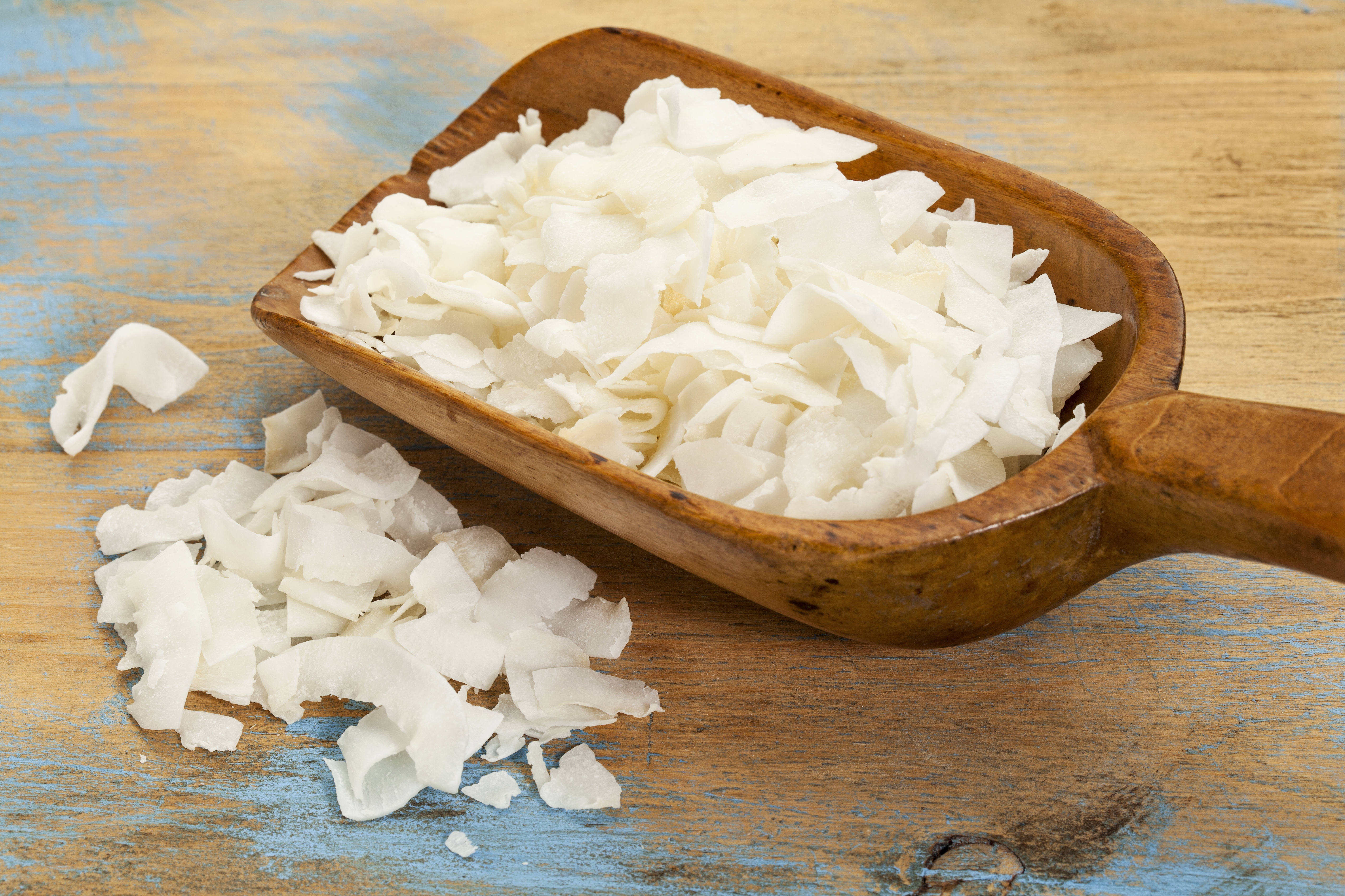 椰子片。(Shutterstock)