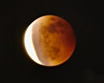 “花血月”月全食周日上演 如何观看奇景