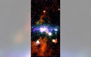 NASA披露银河系近照 七彩霓裳灿若烟花