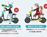 苗警交安宣導 提醒騎乘電動自行車遵守交通規則