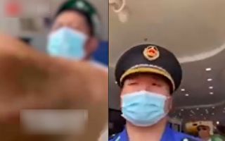 上海一商場未打疫苗禁止進入 城管配合攔人