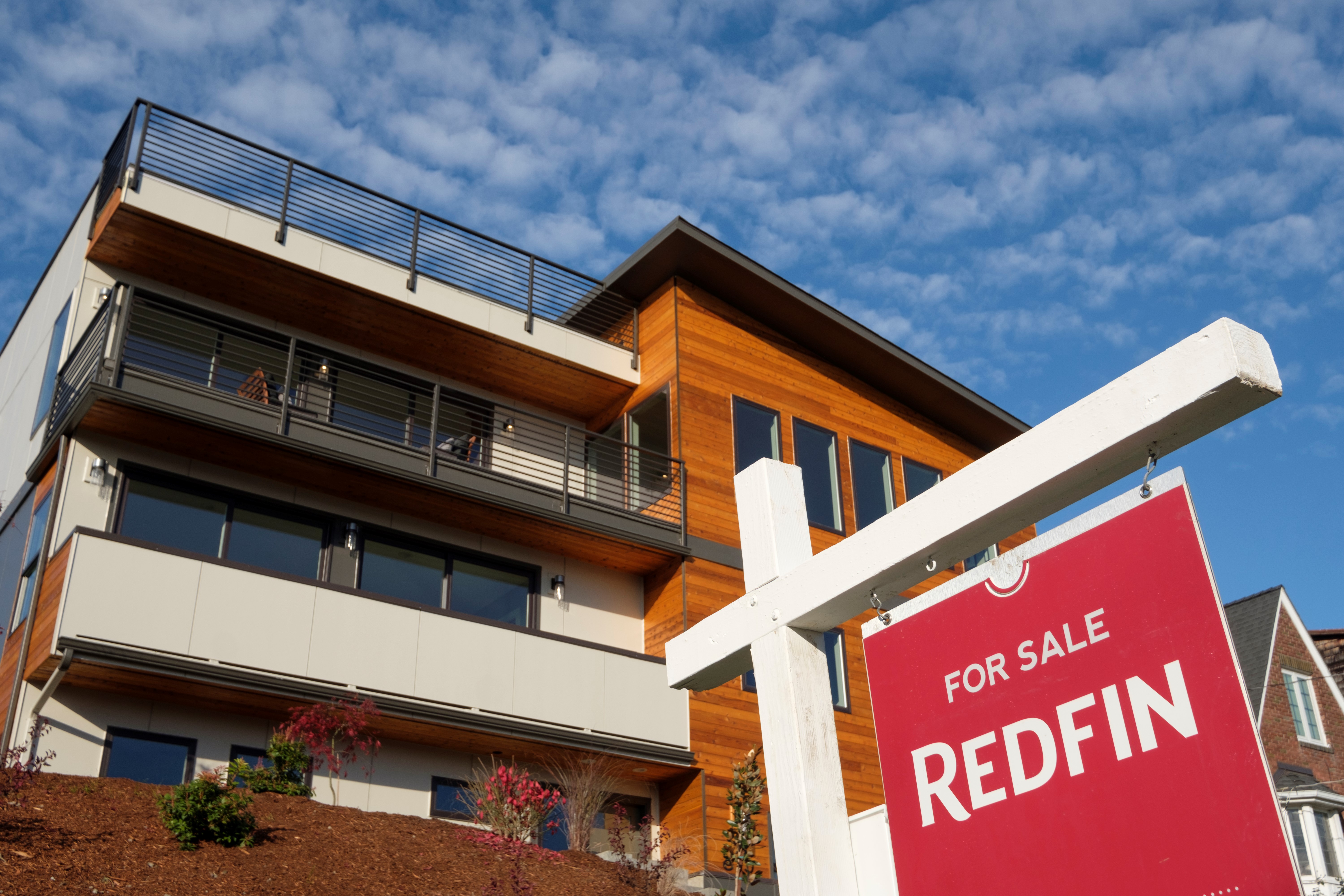華盛頓州西雅圖一待售房屋。(Stephen Brashear/Getty Images for Redfin)