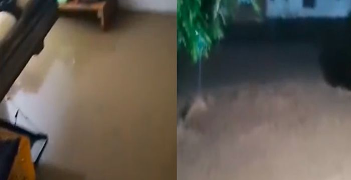 浙江诸暨市遇最强降雨 洪水致2死2失踪