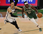 NBA哈勒戴致胜上篮 雄鹿破篮网夺首胜