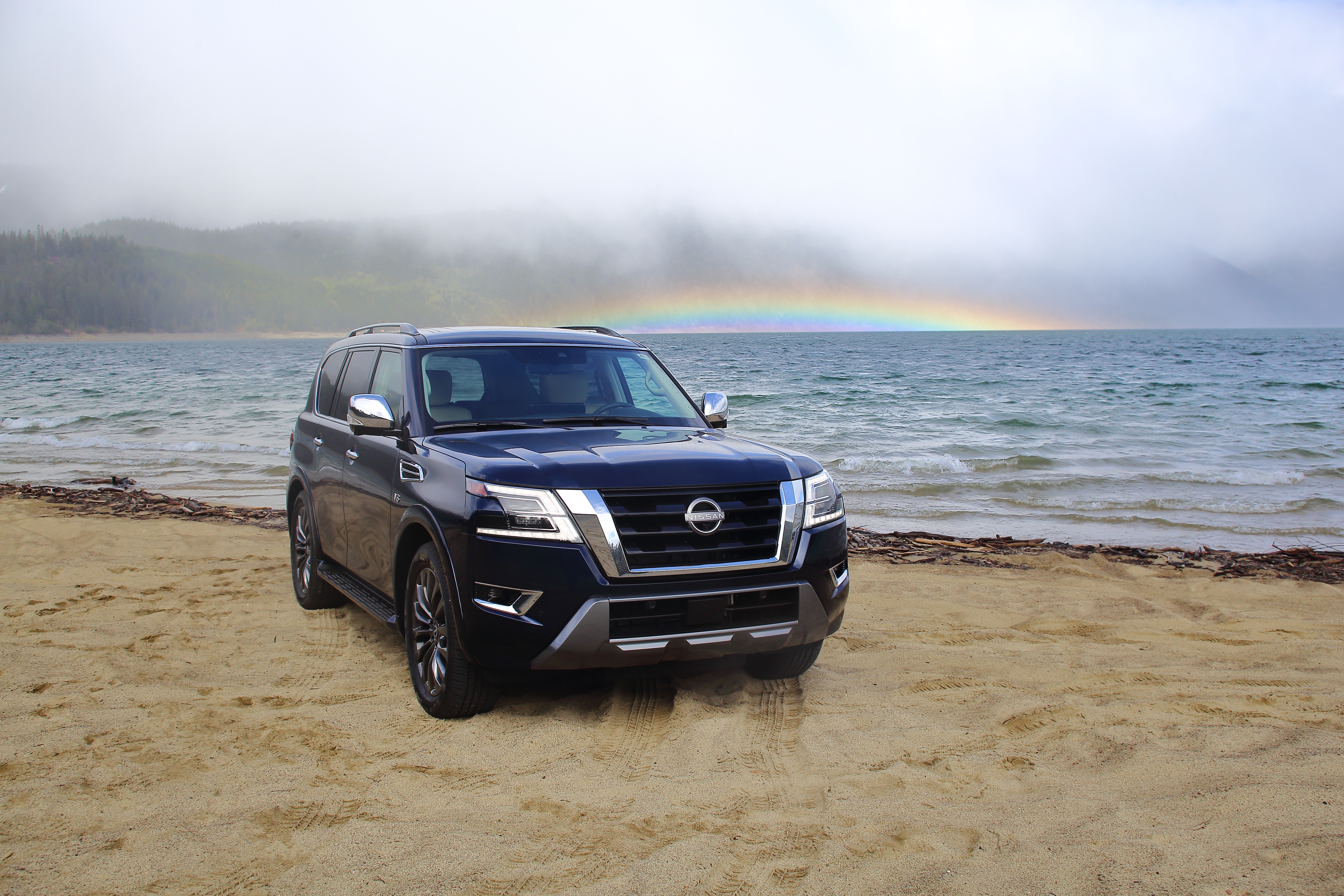 2021 Nissan Armada Platinum。〈李奥/大纪元〉