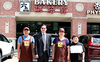 羅復文關懷台資食品產業 參訪中國城商家