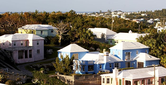 为什么在百慕达 家家户户都有白色屋顶？