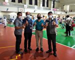 杨梅杨明国中疫苗接种站 变现场演奏音乐会