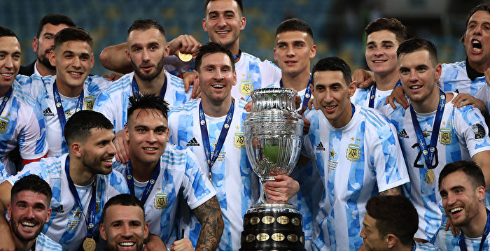 梅西率领阿根廷一球击败巴西 夺美洲杯冠军