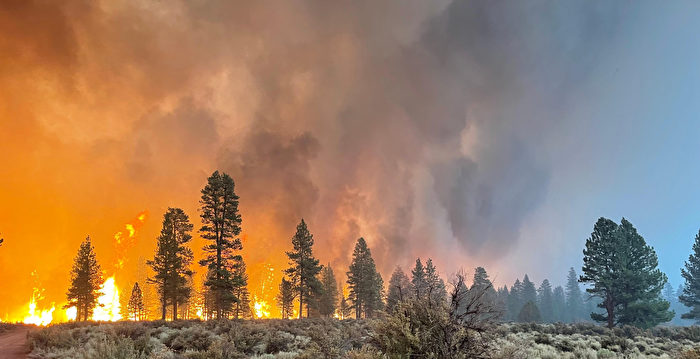 美俄勒冈野火蔓延逾22万英亩 两千人紧急疏散