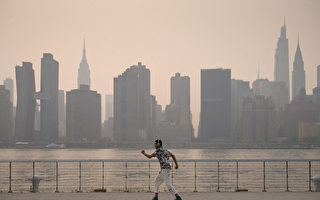 西岸霧霾罩紐約 紐約空氣品質拉警報