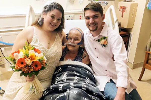 外孫女將婚禮搬進病房 完成外祖母臨終遺願