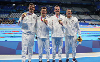 组图：东奥7.26 游泳项目金牌得主
