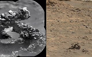 NASA好奇號探測車在火星發現石拱門