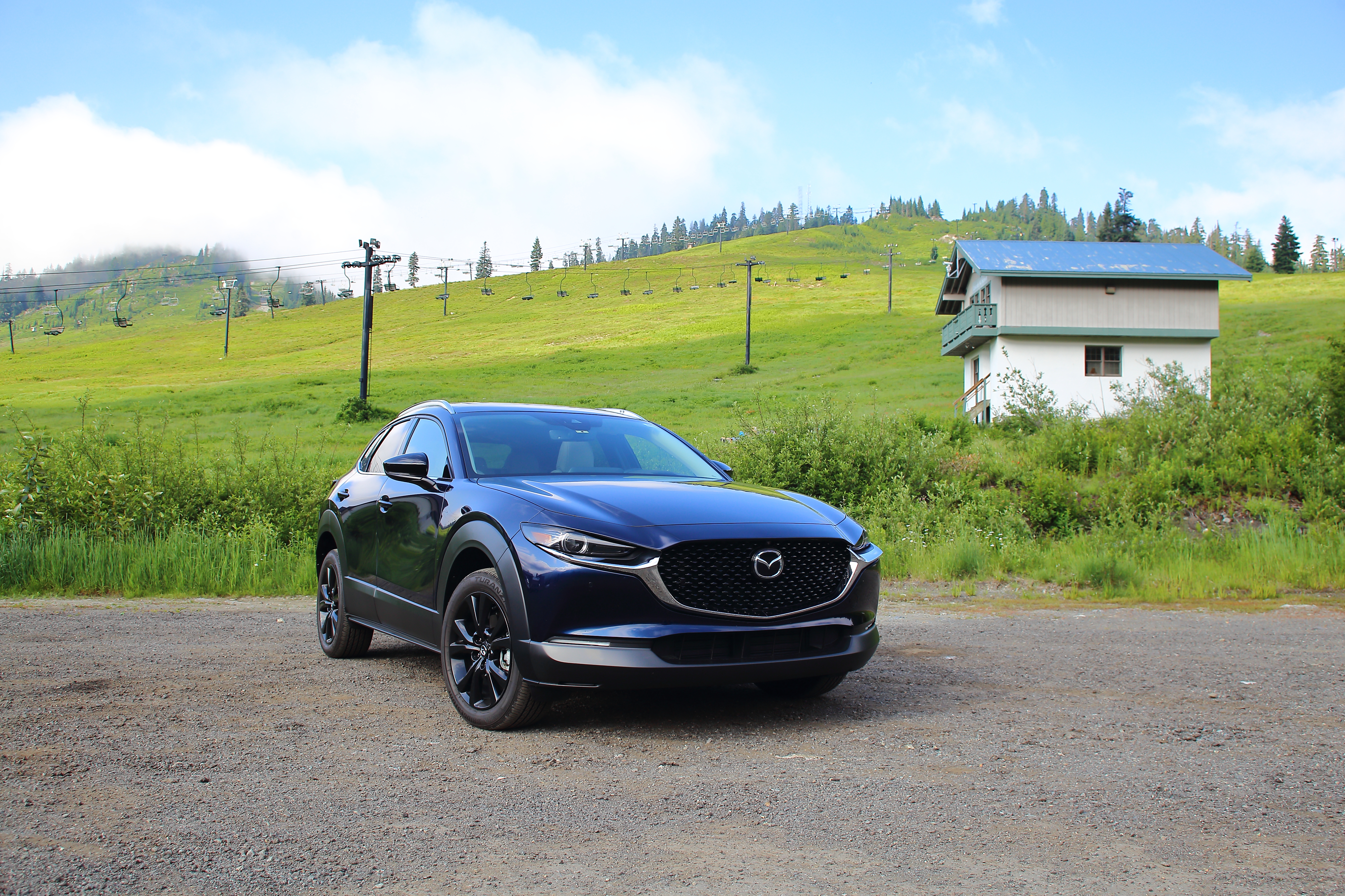 2021 Mazda CX-30 Turbo。(李奧/大紀元)