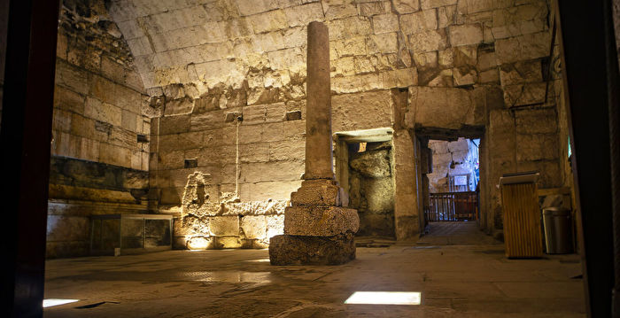 耶路撒冷西墙外出土两千年前华丽建筑