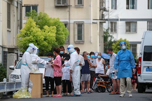 揚州檢測站擁擠混亂 官方稱1人傳染23人