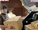 曾静玟帮母外送水蜜桃 苦恼疫情间“不方便”
