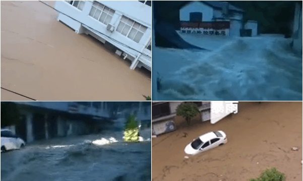 【一线采访】湖北柳林洪水 村民：淹死好多人