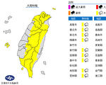 雨炸17县市 双北文山、信义等4区列淹水警戒