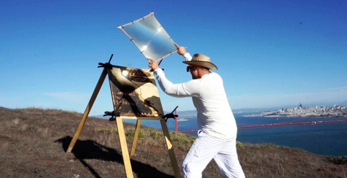 利用阳光 艺术家呈现令人难以置信的画作