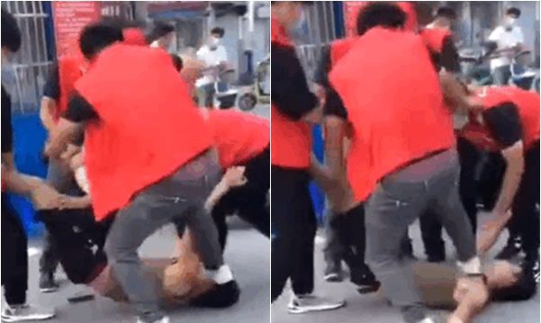 【一线采访】扬州男子遭多名志愿者殴打引民愤 - Vimarsana News