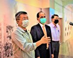 台湾议会请愿运动百年展  游锡堃率队观展