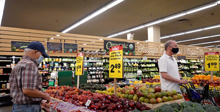 美国人今秋将面临另一波食品价格上涨