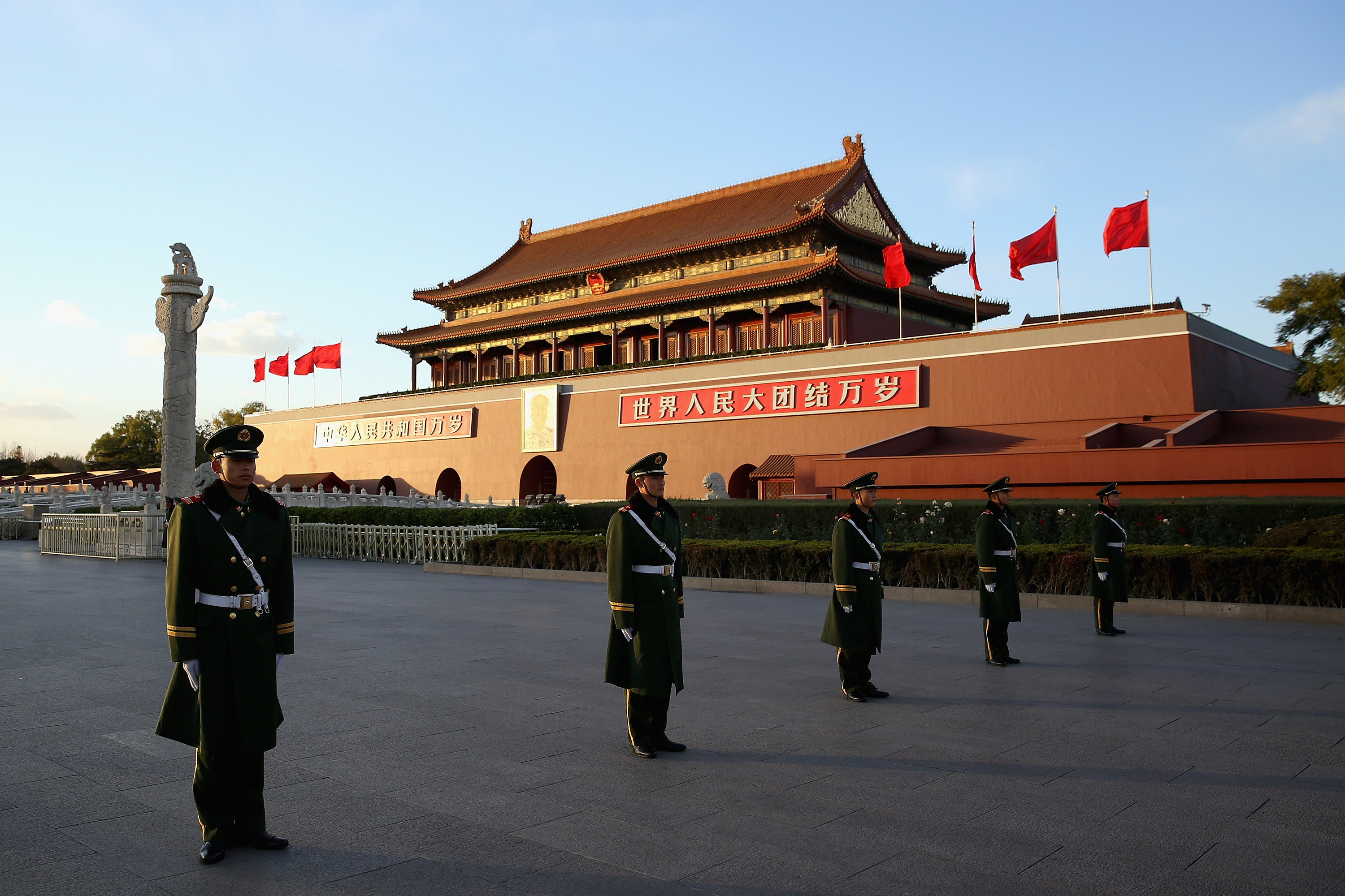 在中国历史上,唯一践踏孔孟之道、消灭儒家传统伦理体系的政治实体只有中共政权。(Feng Li/Getty Images)