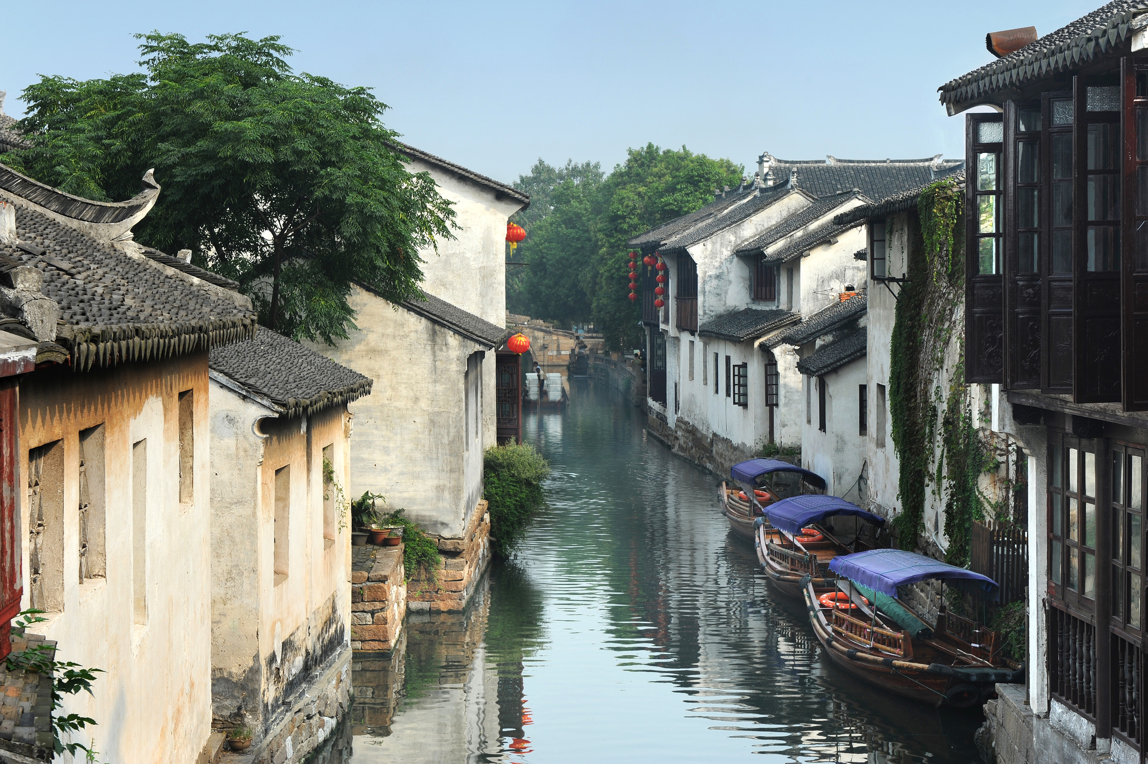 在秦汉以后的时代,“中国”基本就是一个文化范畴,代表着我们的华夏文化或者汉文化。图为有着2500年历史的苏州古城,留存着中国古老的建筑文化。(Fotolia)