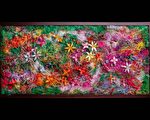 陈惠美缠花工艺师生联展在传艺