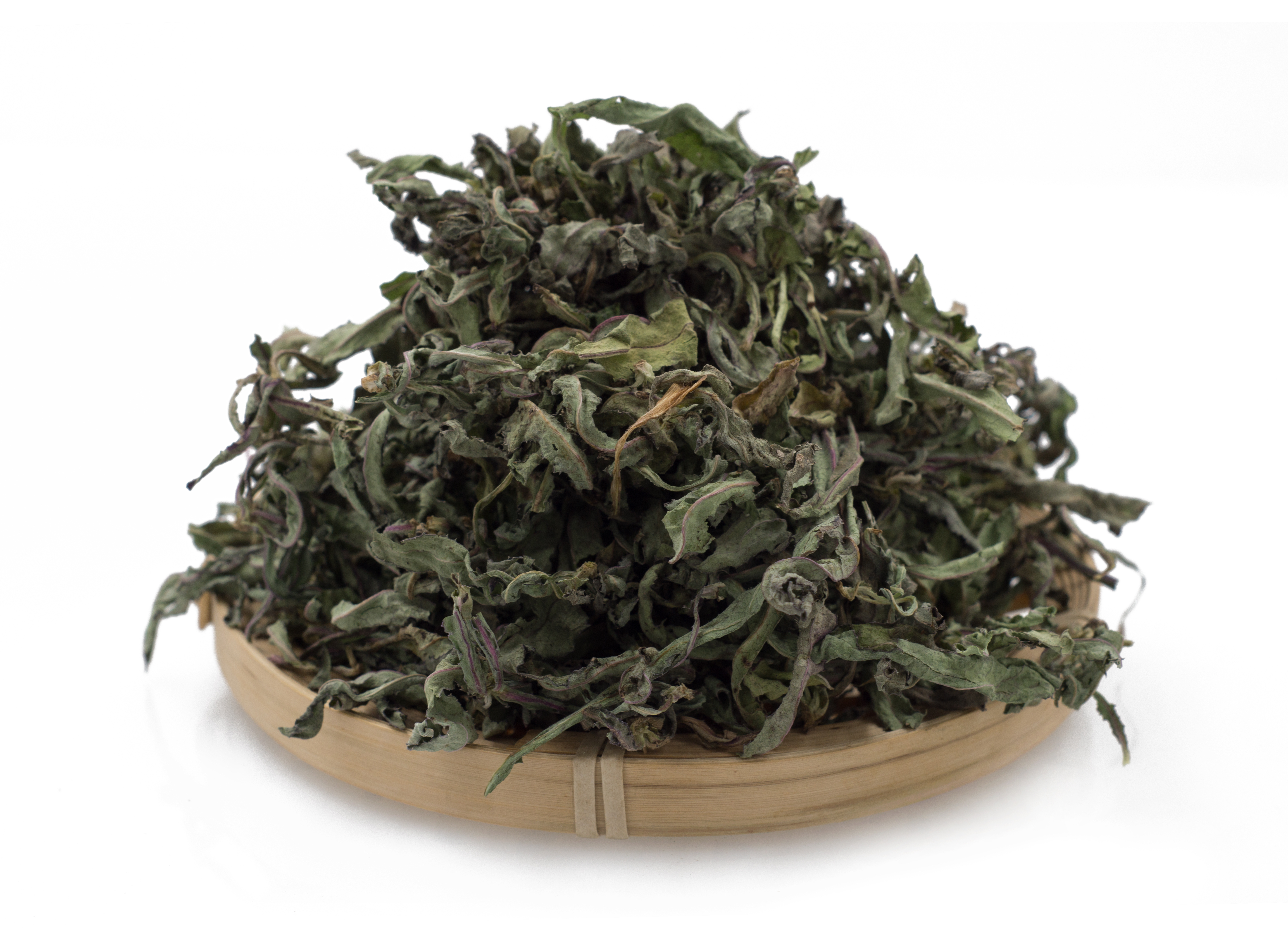 蒲公英茶飲可作為利尿劑，緩解水腫。圖為曬乾的蒲公英茶葉。（Shutterstock）