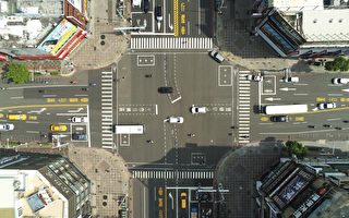 无人机空拍 AI影像辨识 解决路口交通冲突